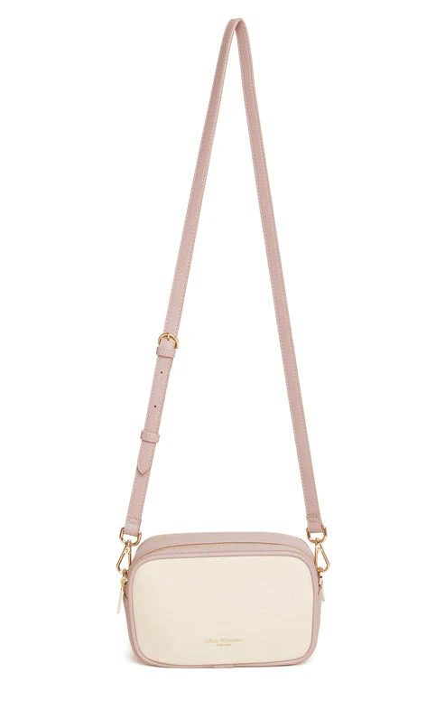 Alice Wheeler London Pink Stripe Madrid  Crossbody Bag - Image 2