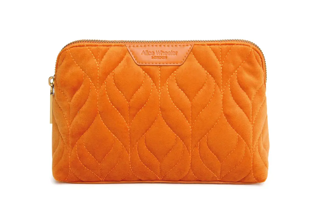 Alice Wheeler Velvet Make Up Bag - Image 3
