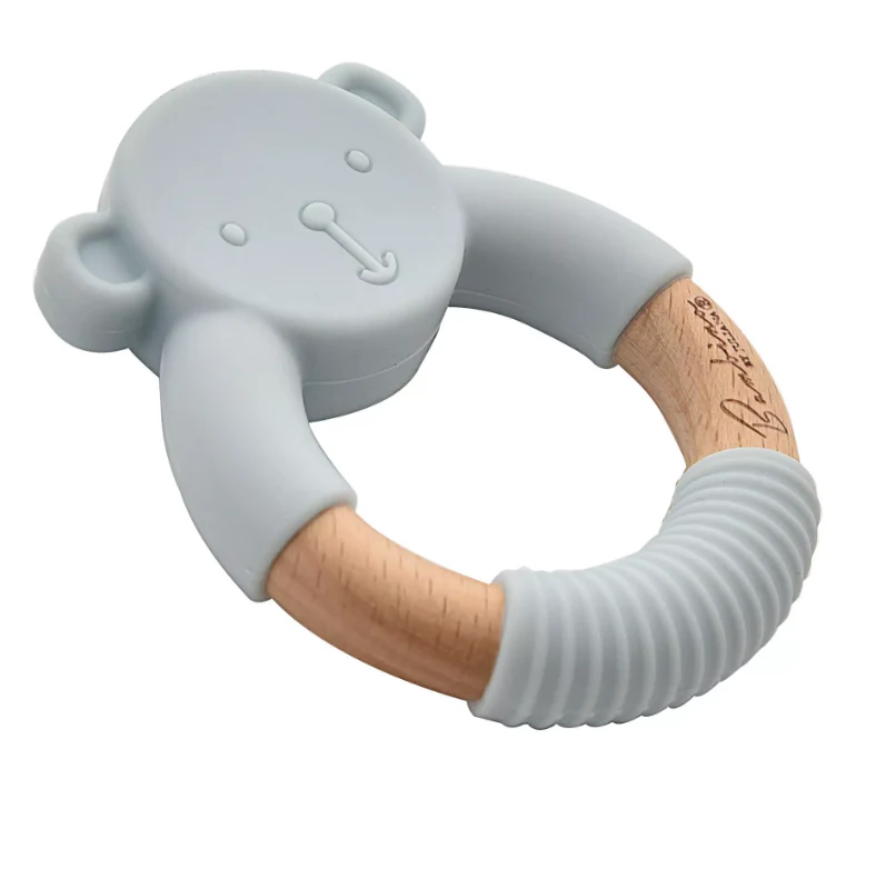 Bambino Teddy Teether Blue - Image 2