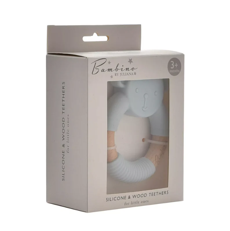 Bambino Teddy Teether Blue - Image 3