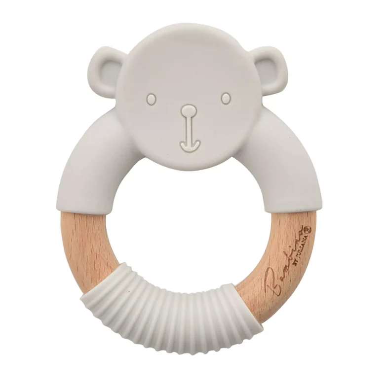 Bambino Teddy Teether Grey - Image 3