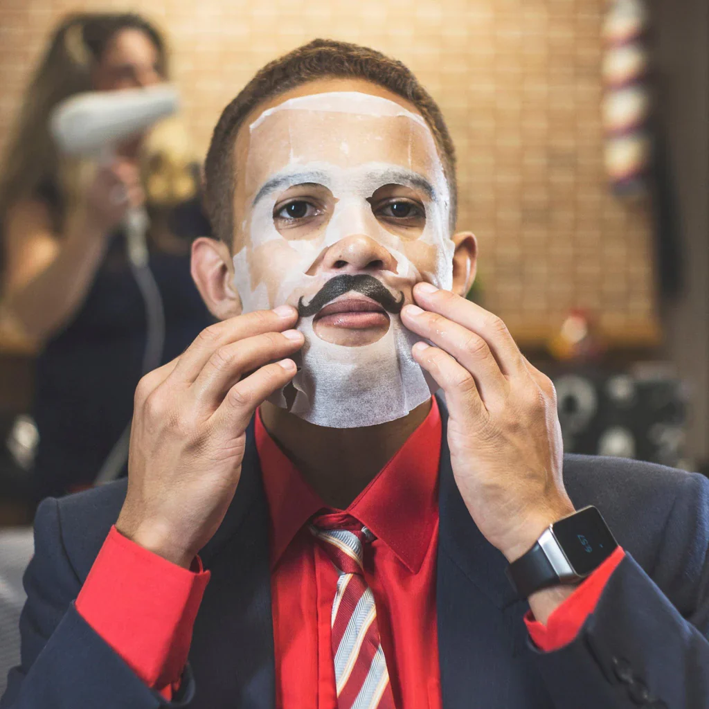 Masque BAR Bandito Get Lucky - Night on the Town Sheet Mask for Men - Image 4