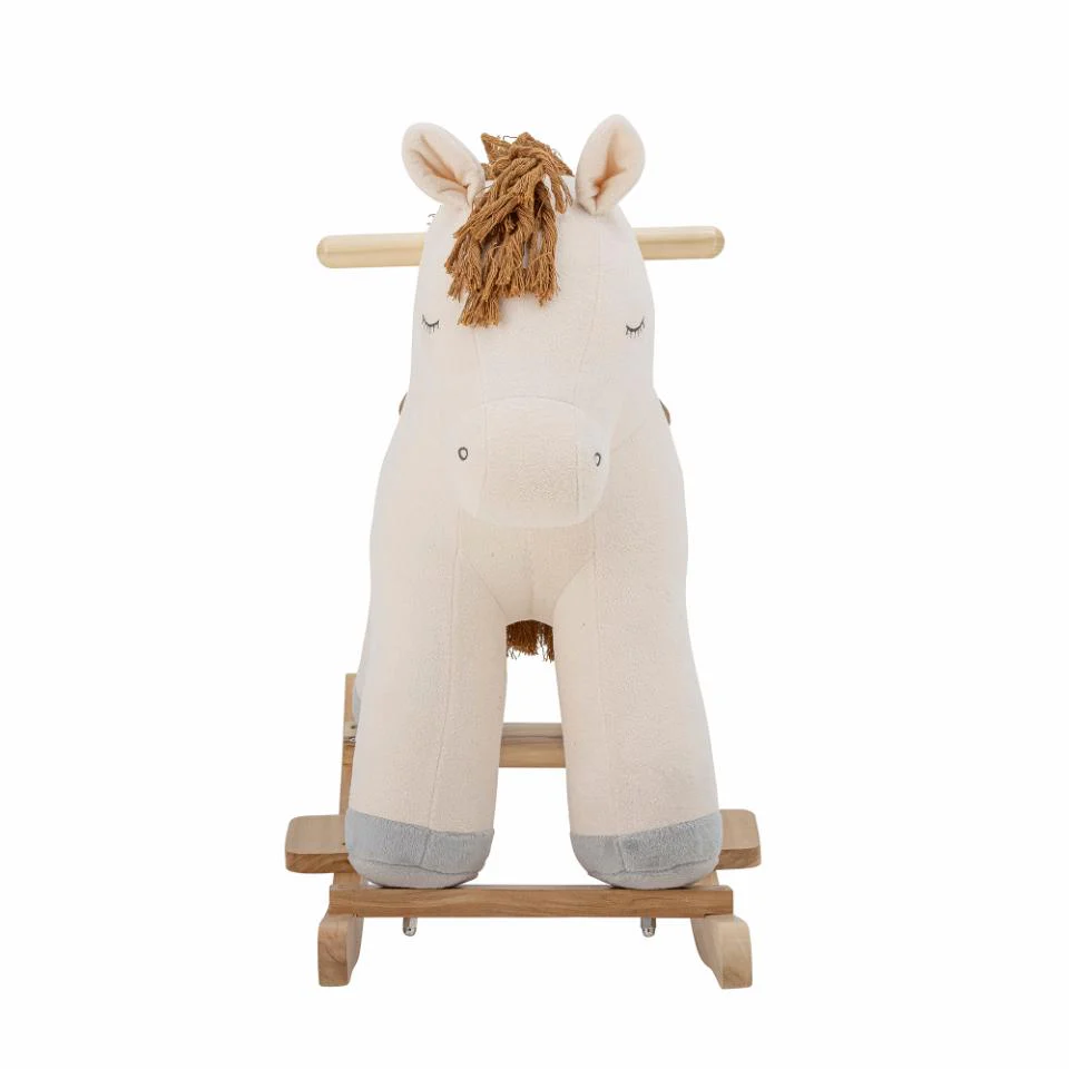 Bloomingville Merlen Rocking Toy Horse White - Image 3