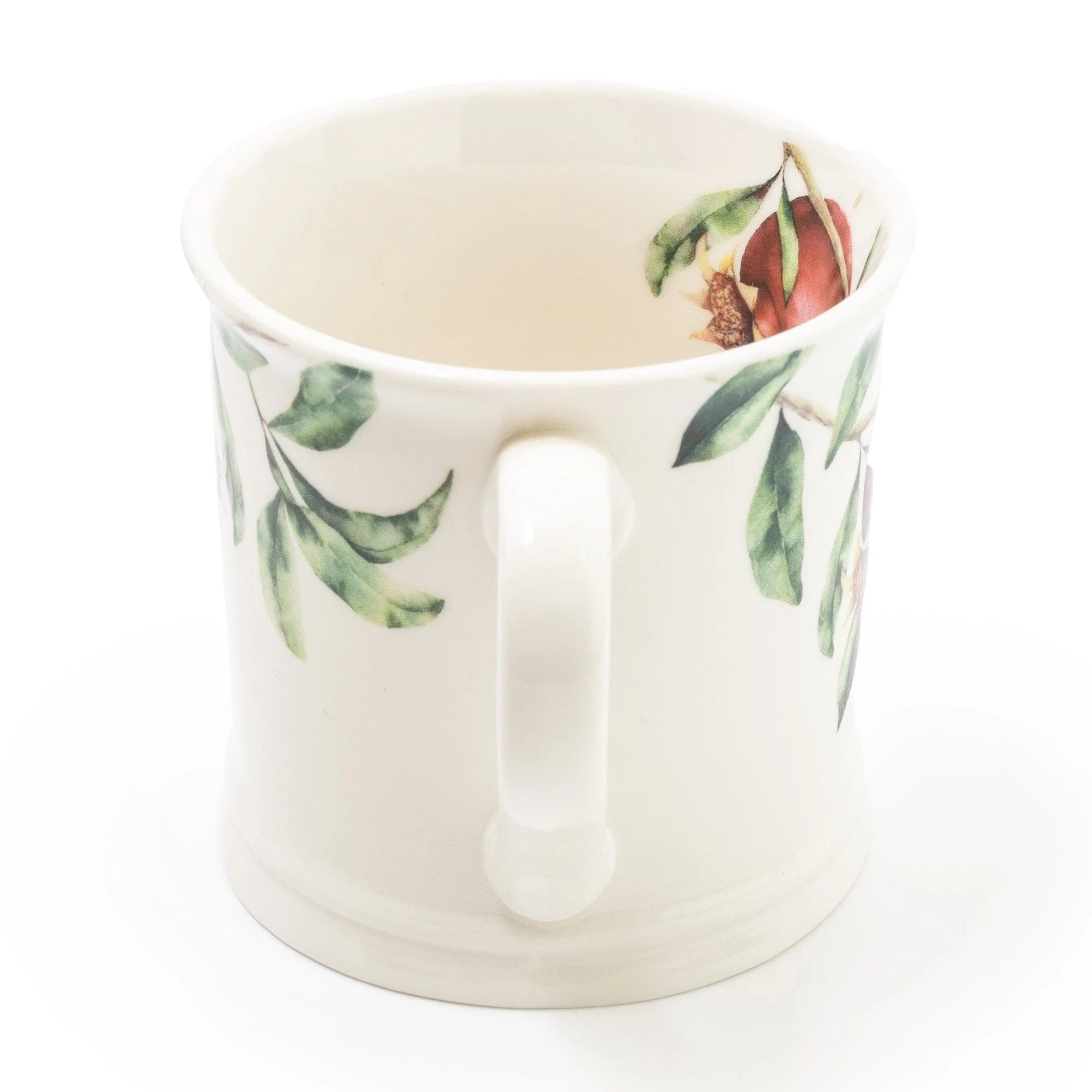 Candlelight Tankard Mug Pomegranate White - Image 3