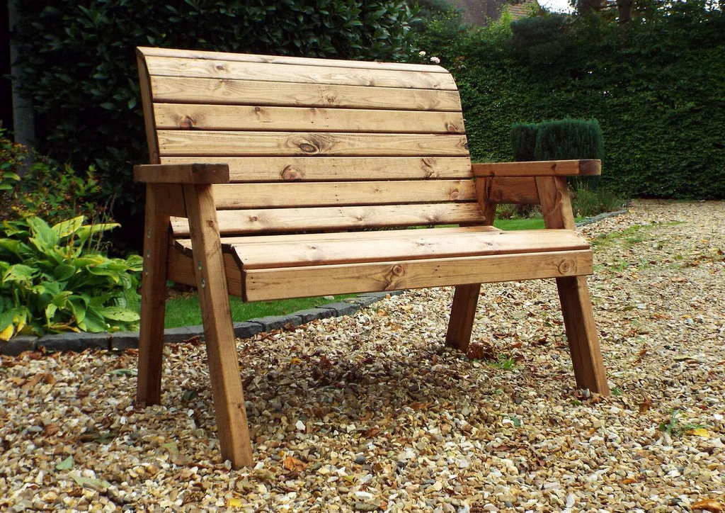 Charles Taylor Traditional 2 Seater Bench - Image 2