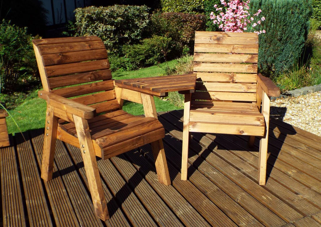 Charles Taylor Twin Set Angled Wooden Companion - Image 2