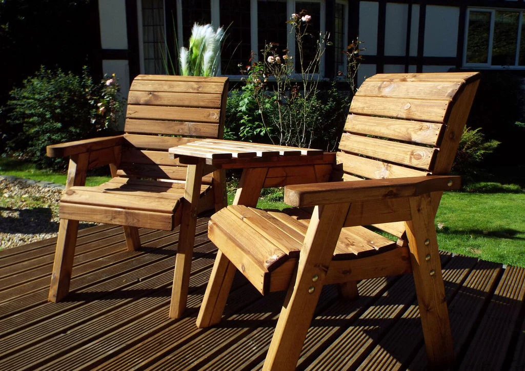 Charles Taylor Twin Set Angled Wooden Companion - Image 3