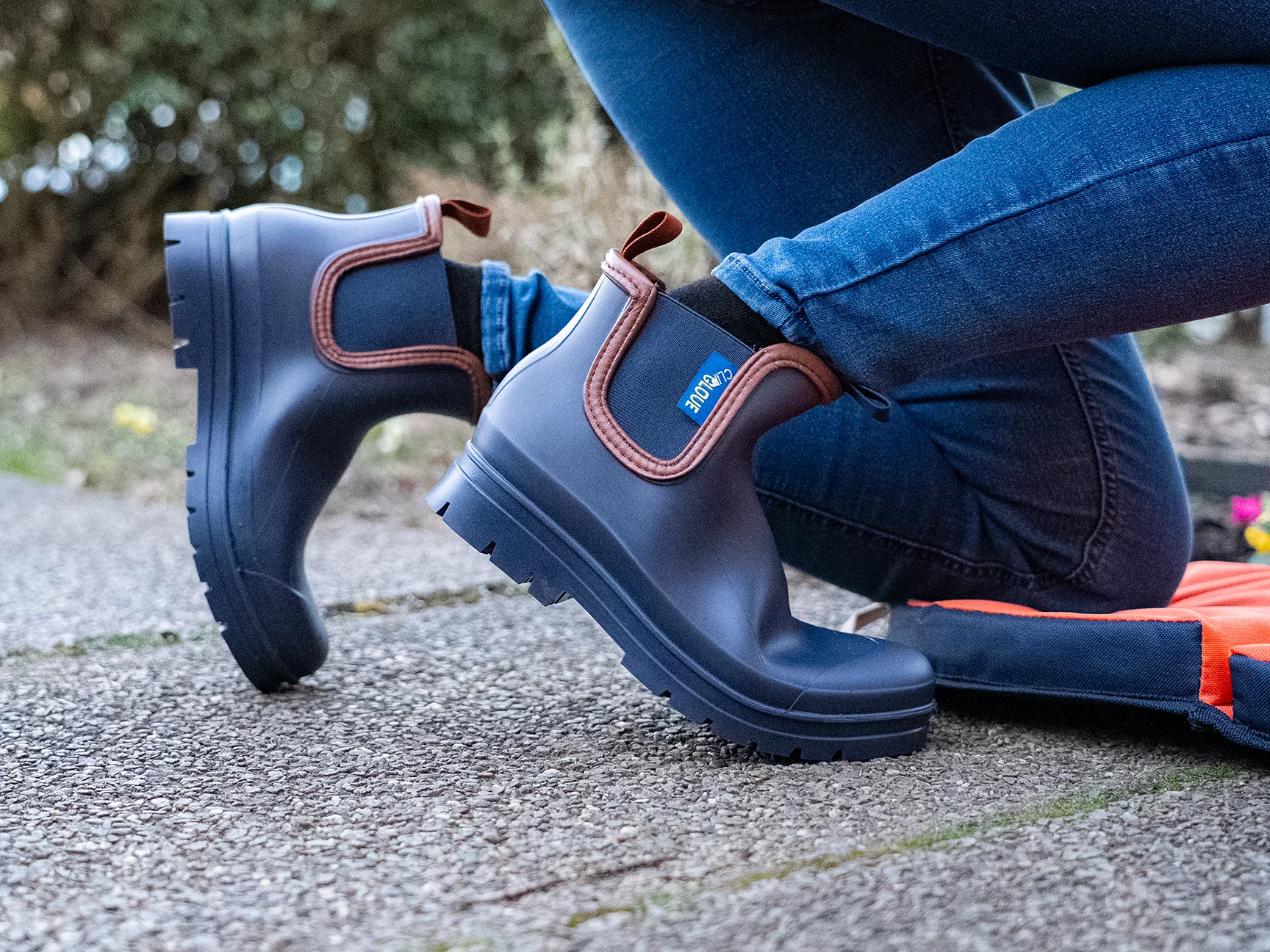 Treadstone ClipGlove Ankle Boot - Navy - Image 4