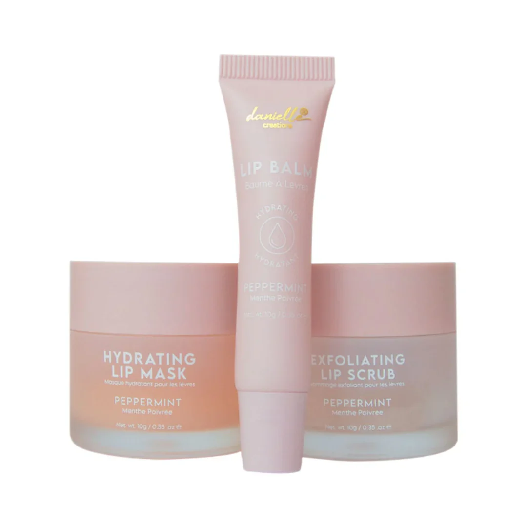 Danielle Creations Peppermint Lip Care Gift Set 3Pcs - Image 2
