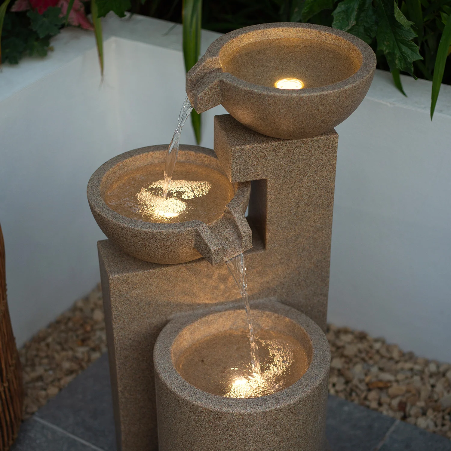 Easy Fountain Dune Falls LED Mains Water Feature - Image 3