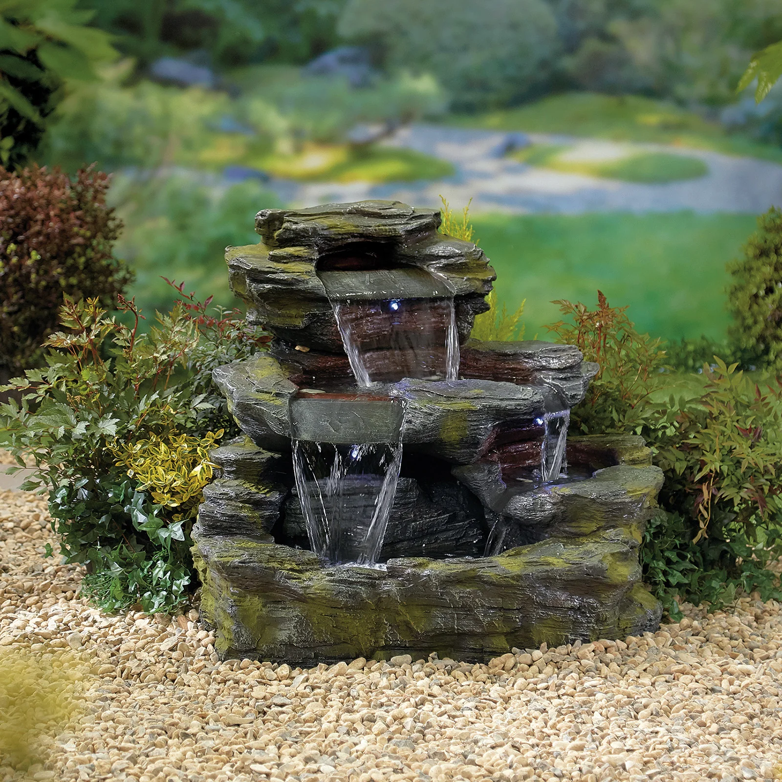 Easy Fountain Garda Falls Mains Water Feature - Image 2