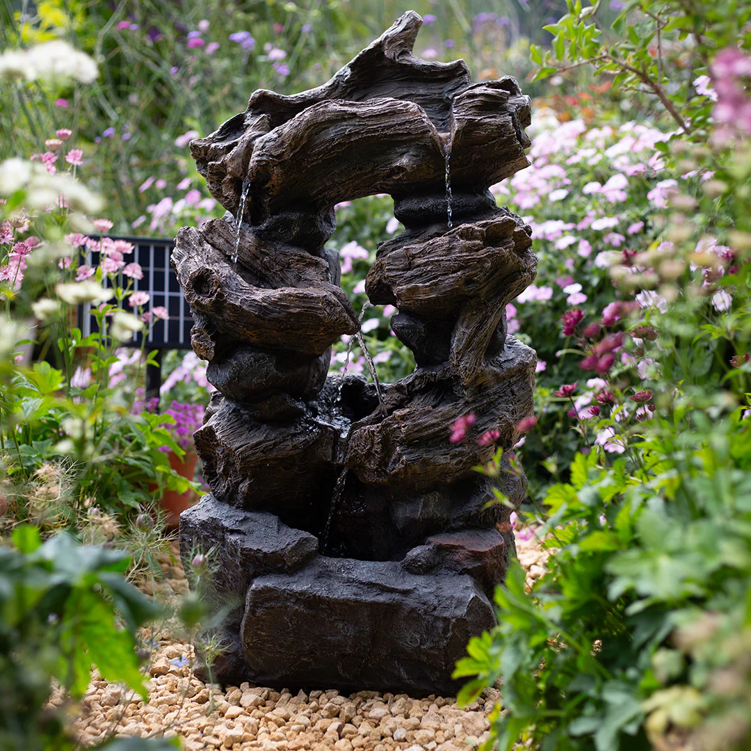 Easy Fountain Sherwood Falls LED Solar Water Feature - Image 3