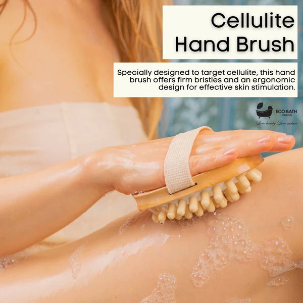 Eco Bath London Cellulite Hand Brush - Effective Cellulite Remover and Massager for Smooth, Toned Skin - Image 2