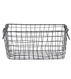 Fallen Fruits Wire Basket Small Rectangle - Image 2