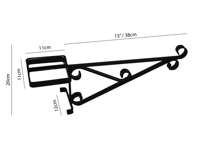Garden Pride Post Bracket 15" For Concrete Post - Image 5