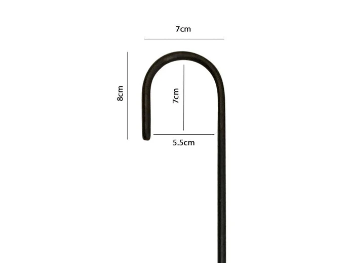 Garden Pride Tree Hanger S Hook 18" Black - Image 2