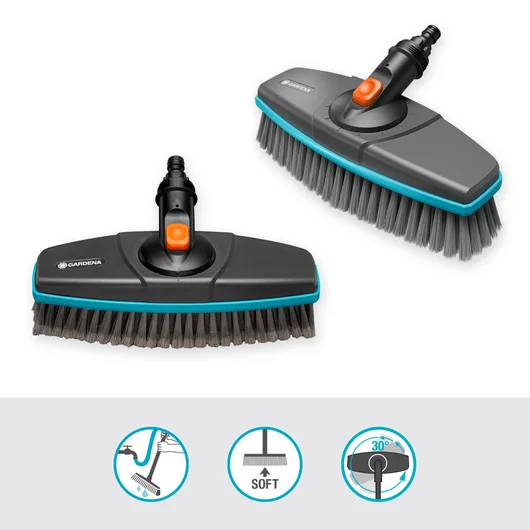 Gardena Cleansystem Handle Brush Soft - Image 3