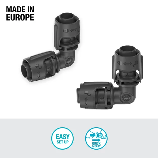 Gardena L-Joint 13 mm (1/2") 2pk - Image 3