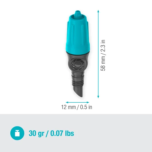 Gardena Adjustable Endline Drip Head 0–15 l/h 10pk - Image 4