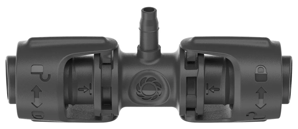 Gardena T-Joint 1/2" - 3/16" 5pk - Image 2