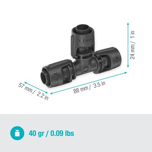 Gardena T-Joint 13 mm (1/2") 2pk - Image 4