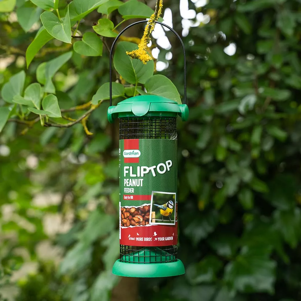 Gardman Flip Top Peanut Feeder 20cm - Image 2