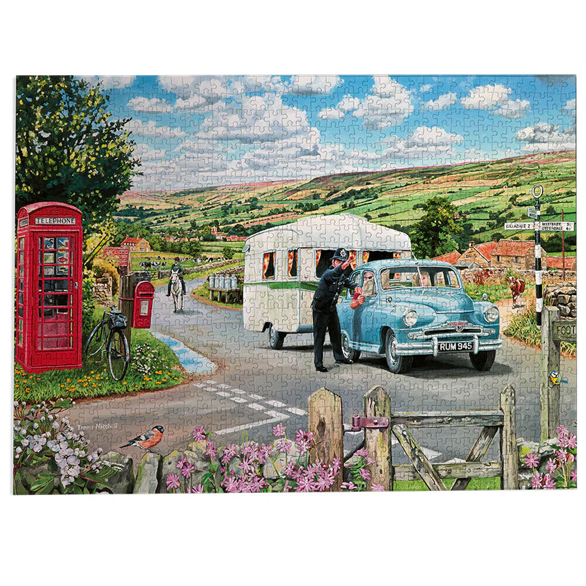 Gibsons Which Way to the Campsite? 1000 Piece Jigsaw Puzzle - Image 2