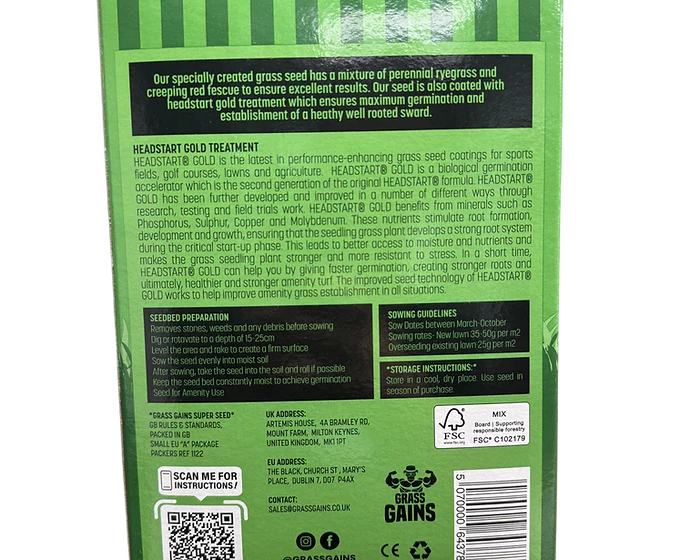 Grass Gains Super Seed 500g - Image 4