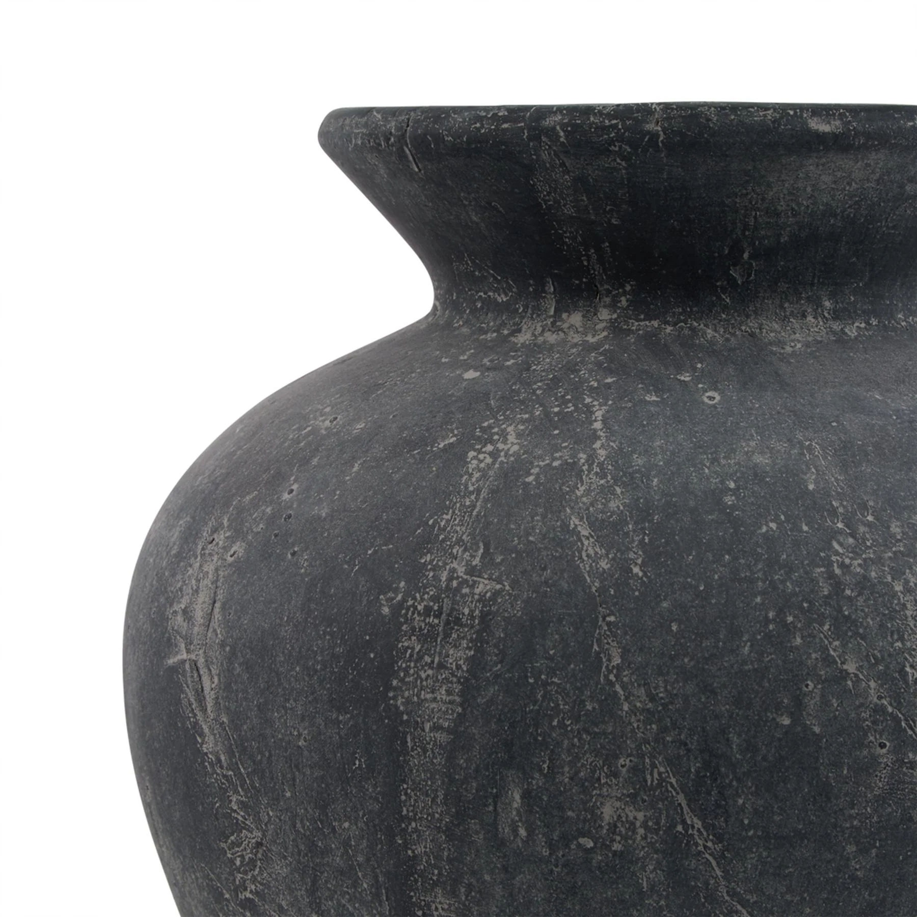 Hill Interiors Amalfi Grey Vase - Image 3