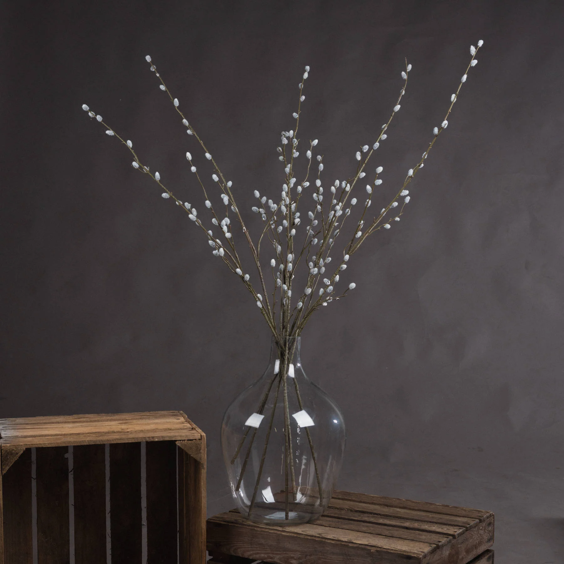 Hill Interiors Pussy Willow Branch - Image 3