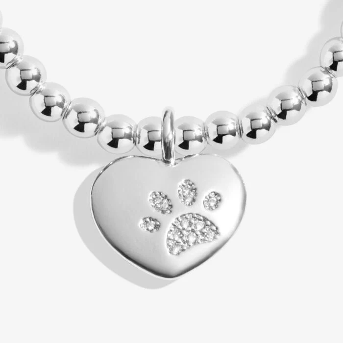Joma Jewellery A Little 'Pets Leave Pawprints On Our Hearts' Bracelet - Image 3