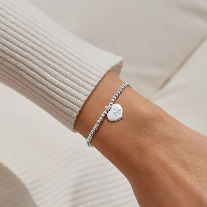 Joma Jewellery A Little 'Pets Leave Pawprints On Our Hearts' Bracelet - Image 4