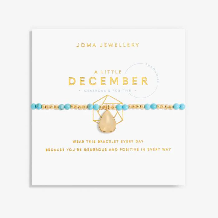 Joma Jewellery A Little 'Birthstone' Gold Plated Bracelet - Image 12