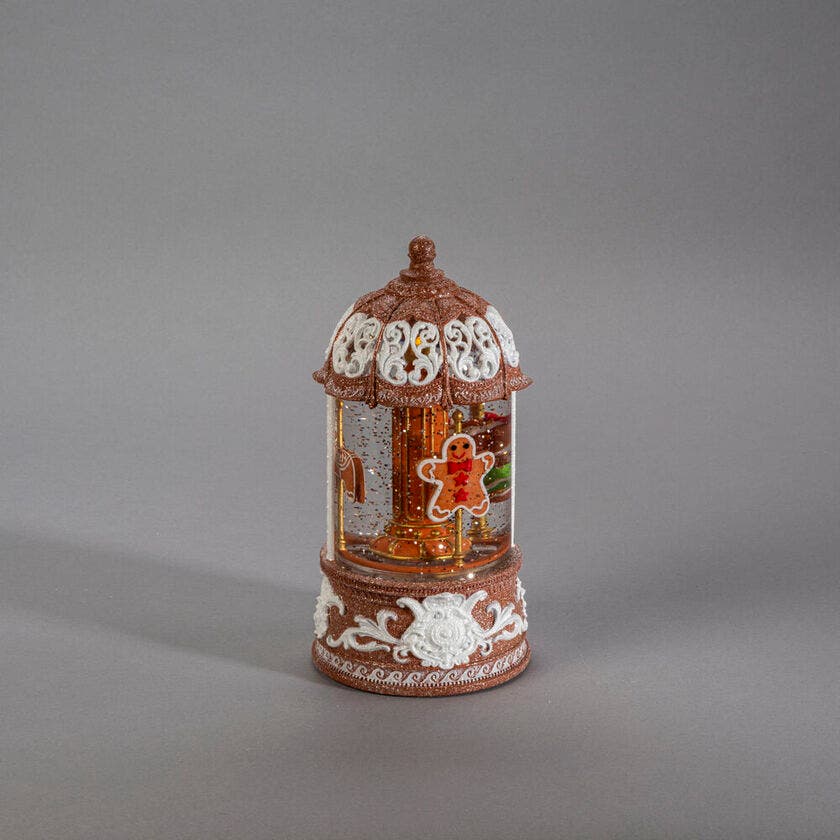 Kontsmide Water Lantern Carousel Gingerbread LED - Image 3
