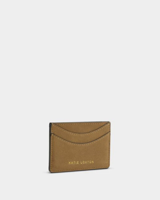 Katie Loxton Alba Cardholder Caramel Suedette - Image 2