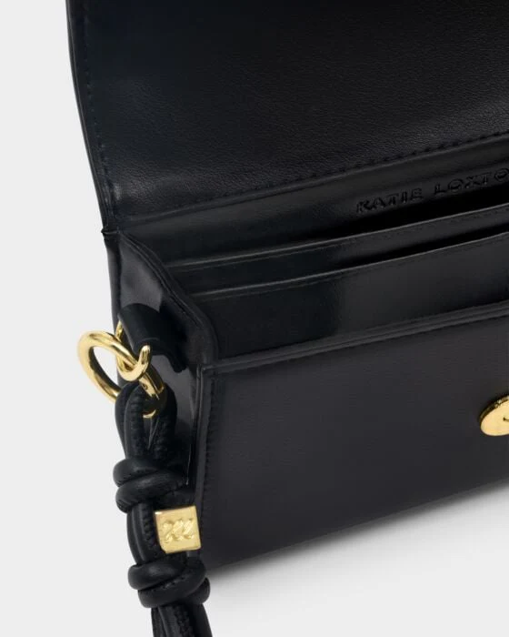 Katie Loxton Arden Braided Mini Bag Black - Image 2