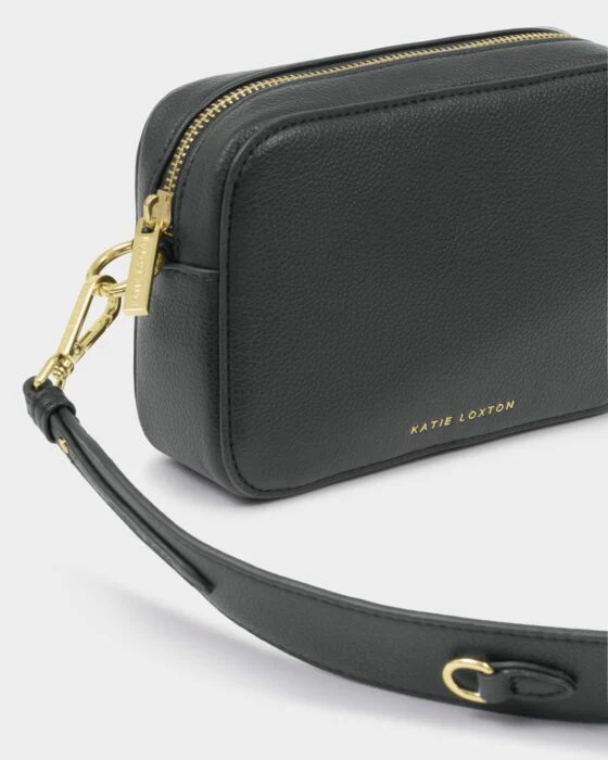 Katie Loxton Avery Small Crossbody Bag Graphite - Image 2