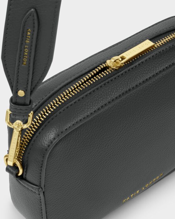 Katie Loxton Avery Small Crossbody Bag Graphite - Image 3