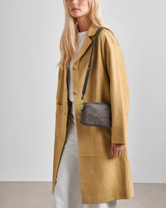 Katie Loxton Avery Small Crossbody Bag Leopard - Image 4