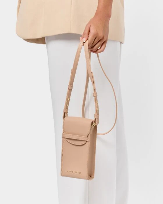 Katie Loxton Cece Phone Crossbody Bag Nude Pink - Image 3
