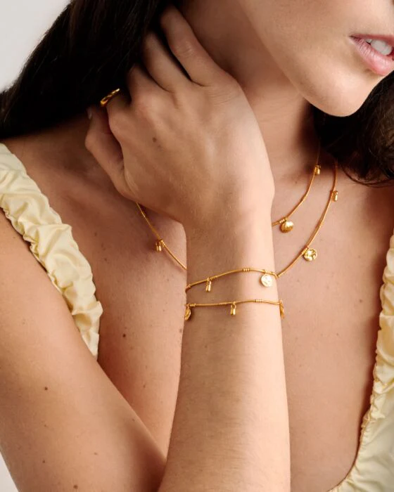 Katie Loxton Cochellia Bracelet Gold Coated - Image 4