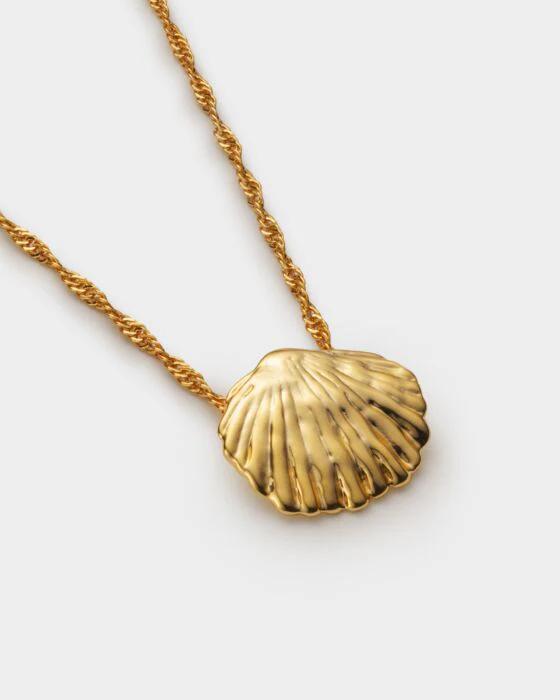 Katie Loxton Cochellia Twist Waterproof Gold Necklace - Image 2