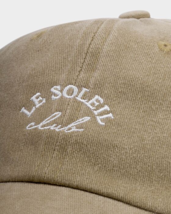 Katie Loxton Embroidered Cap 'Le Soleil' Taupe - Image 3