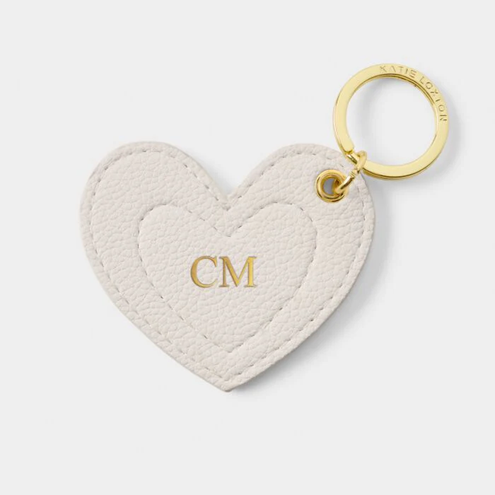 Katie Loxton From The Heart Boxed Keyring Mum Off White/ Peony Blush - Image 3