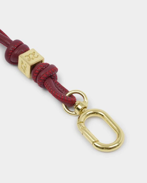 Katie Loxton Gia Bag Charm Keyring Cherry - Image 2