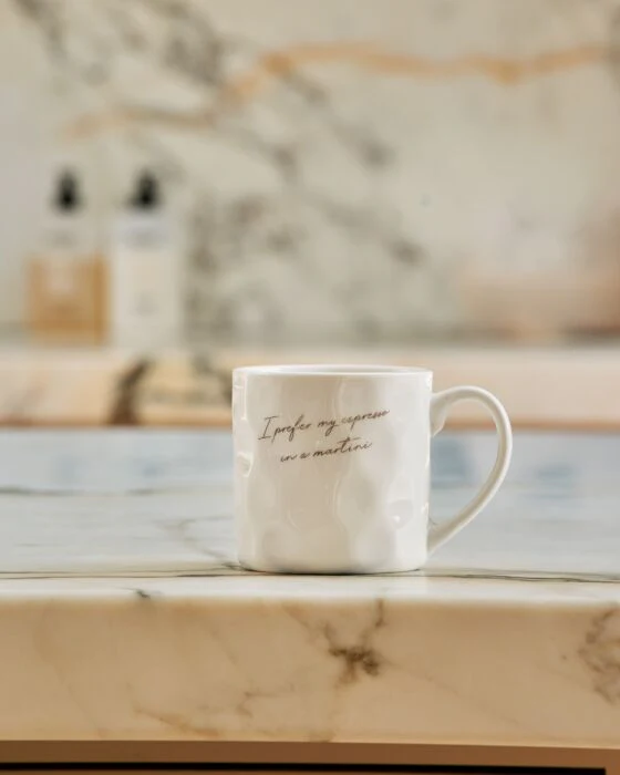 Katie Loxton Gift Bow Mug  'I Prefer My Espresso In A Martini' - Image 4