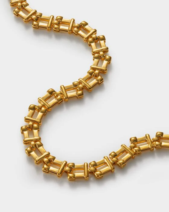 Katie Loxton Grecian Link Bracelet Gold Coated  +  Extender - Image 2