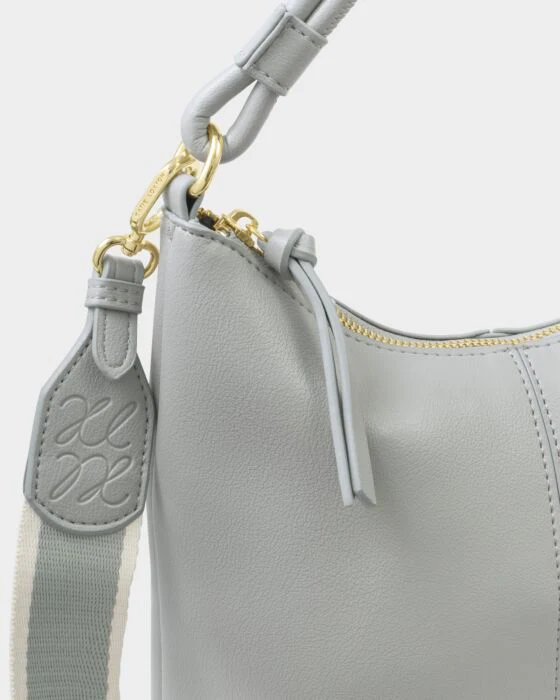 Katie Loxton Hallie Satchel Bag Moonstone Blue - Image 3