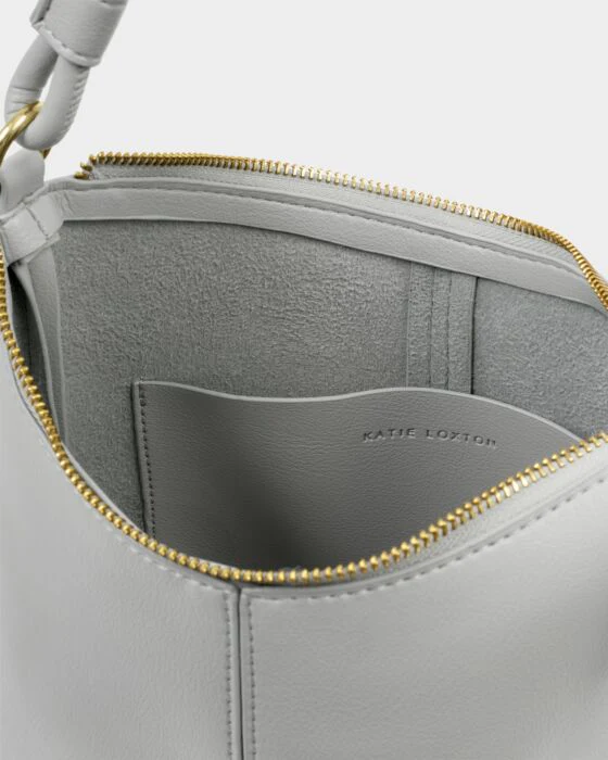 Katie Loxton Hallie Satchel Bag Moonstone Blue - Image 4