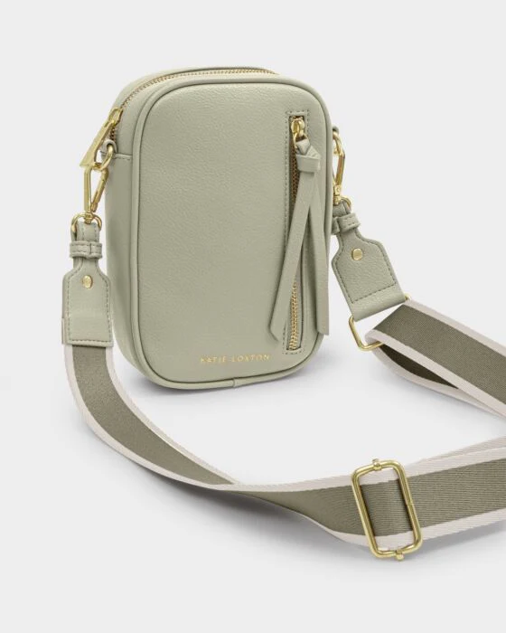 Katie Loxton Hallie Small Crossbody Bag Green Mist - Image 2